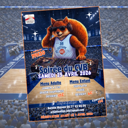 🏀🔥 Le CVB Basket met le feu à Châtillon !